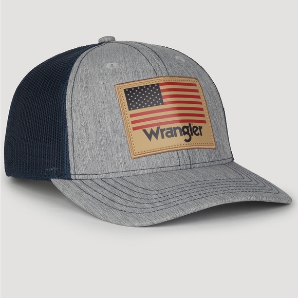 WRANGLER AMERICAN FLAG BASEBALL HAT - Picture 3 of 9